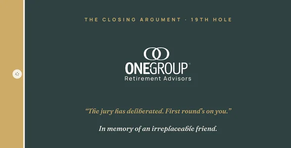 OGRA Closing Argument 19th Hole flag