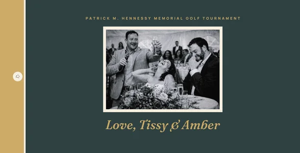 Tissy and Amber tribute flag