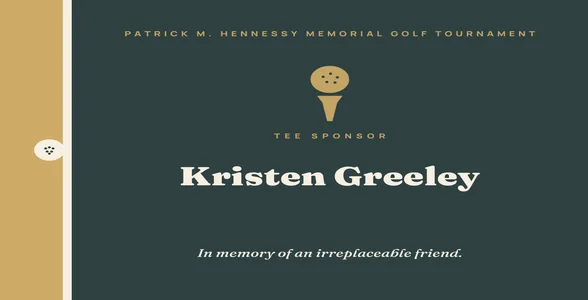 Kristen Greeley sponsor flag