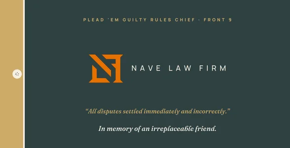Nave Law Firm sponsor flag